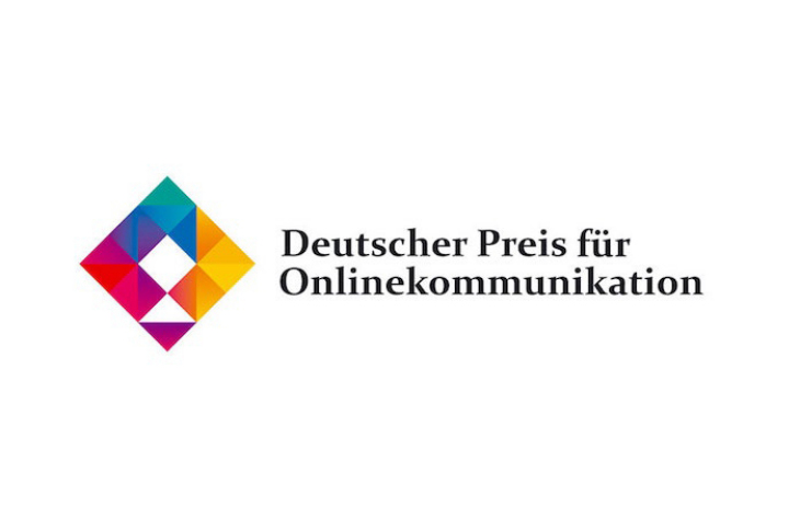 Logo Deutscher Preis für Onlinekommunikation